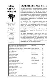 cover of New Chan Forum 24