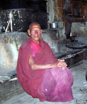 Tsultim Gyatso at Rizong Gompa 2005