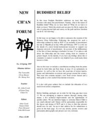 Cover of New Chan Forum 14