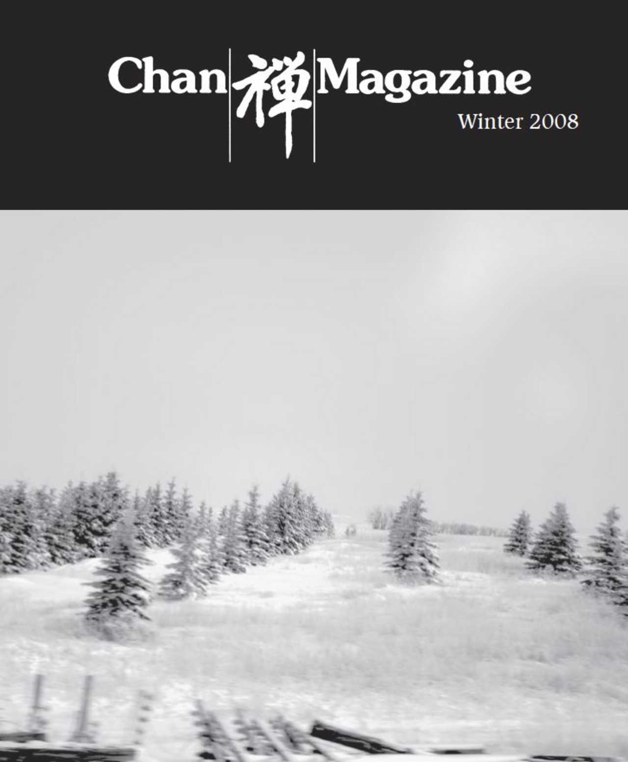 Cover of Chan Magazine Winter 2008