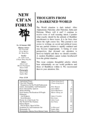 Cover of New Chan Forum 26