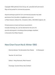 cover of New Chan Forum 6