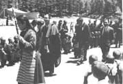 Tibetan procession