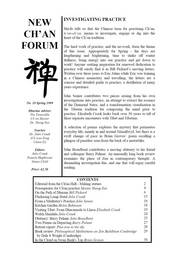 cover of New Chan Forum 19