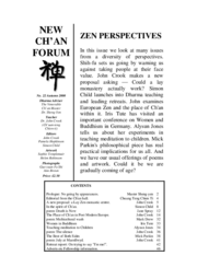 Cover of New Chan Forum 22