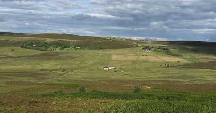 Shawbottom pictured in the valley with no neighbours within 700m