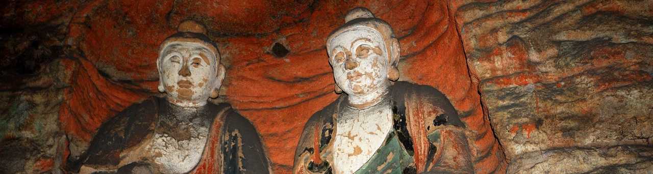 Buddhist statues at Yungang Grottoes, China