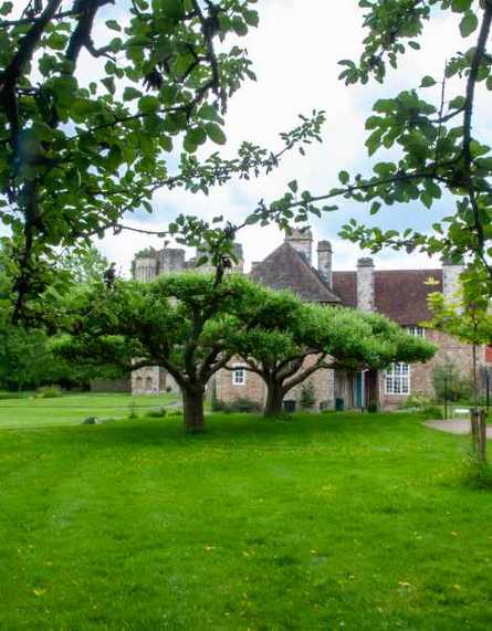St Benedict's Centre - viewed over the lawn