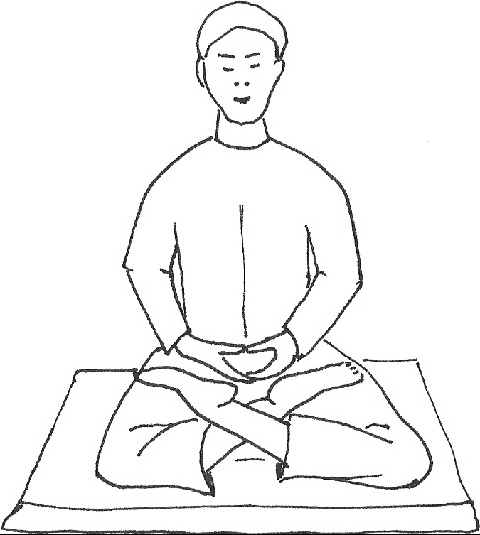 Lotus posture