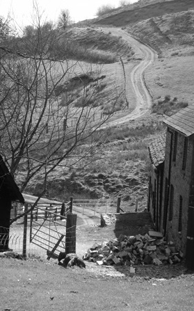 Maenllwyd yard and track