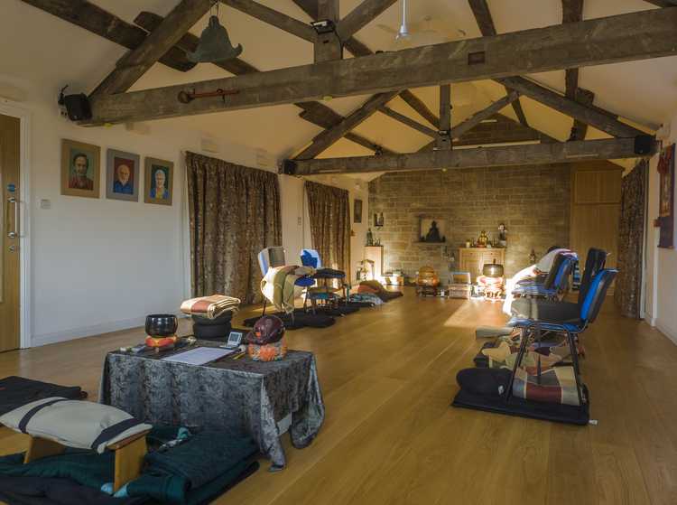 Peak District meditation hall for zen retreats, other meditation retreats, and other silent retreats and similar events